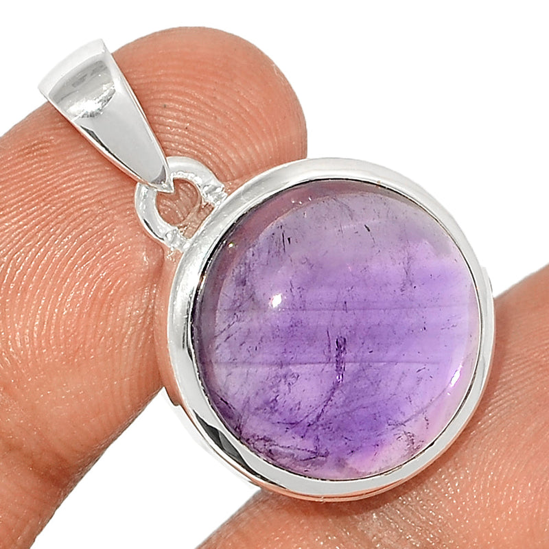 1.2" Amethyst Cabochon Pendants - AMCP2475