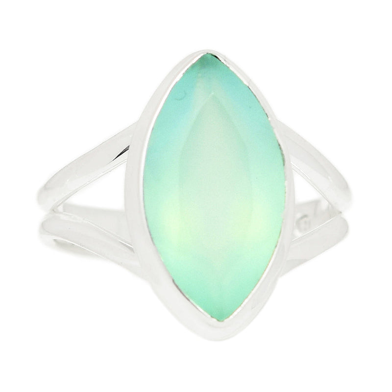 Aqua Chalcedony Faceted Ring - ACFR159