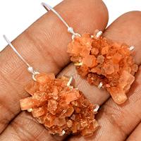 Aragonite Crystal Star Earring-ACSE57