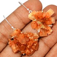 Aragonite Crystal Star Earring-ACSE62