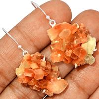 Aragonite Crystal Star Earring-ACSE64
