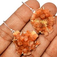 Aragonite Crystal Star Earring-ACSE68