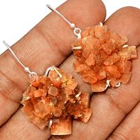 Aragonite Crystal Star Earring-ACSE71