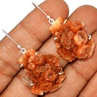 Aragonite Crystal Star Earring-ACSE72