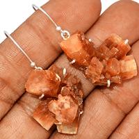 Aragonite Crystal Star Earring-ACSE79