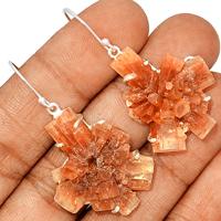 Aragonite Crystal Star Earring-ACSE89