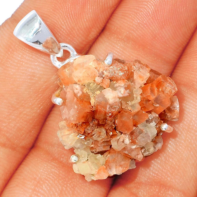 1.2" Claw - Aragonite Crystal Star Pendants - ACSP216