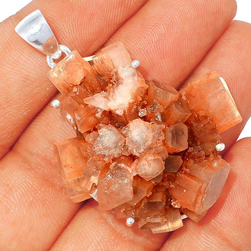 2" Claw - Aragonite Crystal Star Pendants - ACSP223