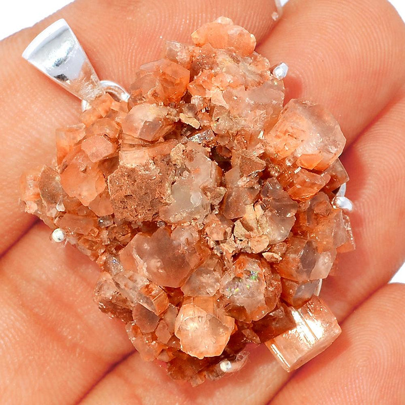1.7" Claw - Aragonite Crystal Star Pendants - ACSP237
