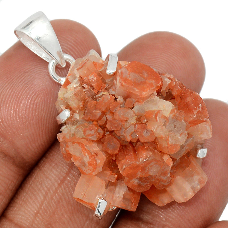 1.6" Claw - Aragonite Crystal Star Pendants - ACSP302