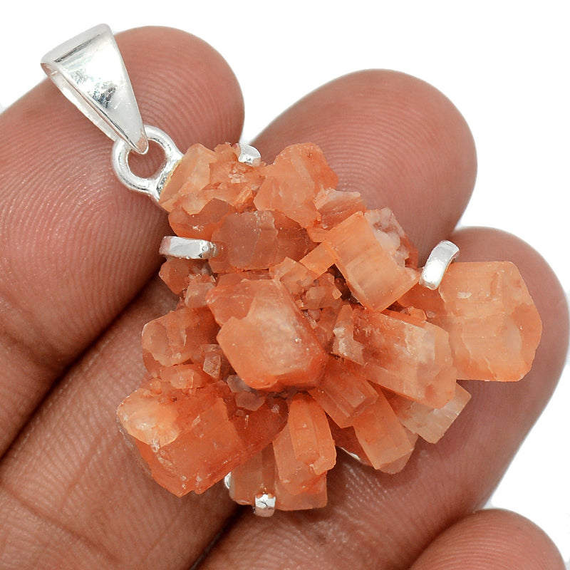 1.6" Claw - Aragonite Crystal Star Pendants - ACSP304
