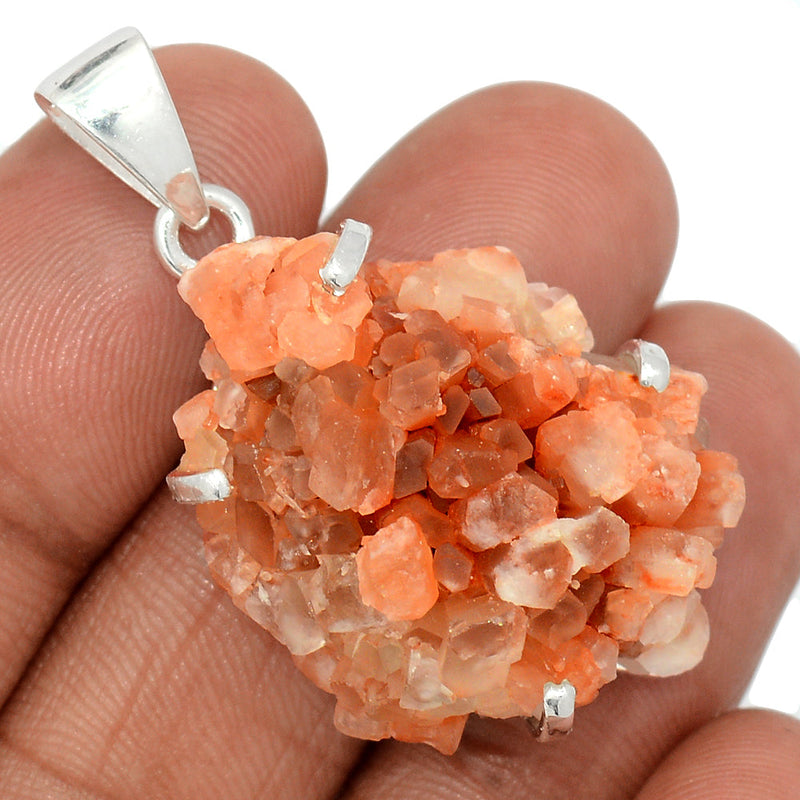 1.7" Claw - Aragonite Crystal Star Pendants - ACSP305