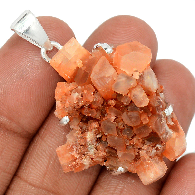 1.8" Claw - Aragonite Crystal Star Pendants - ACSP310