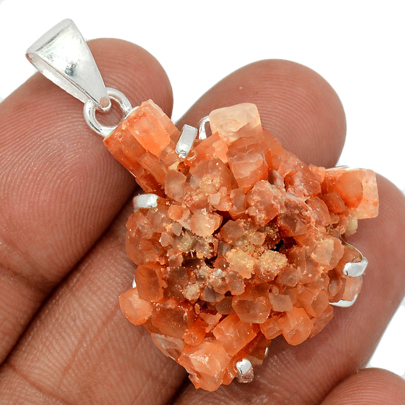 1.7" Claw - Aragonite Crystal Star Pendants - ACSP311