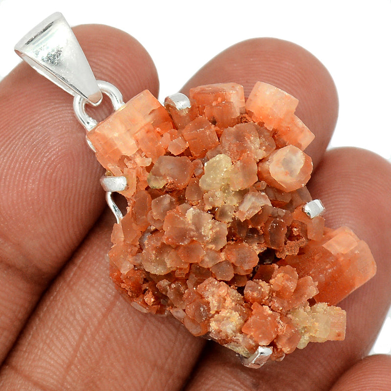 1.7" Claw - Aragonite Crystal Star Pendants - ACSP313