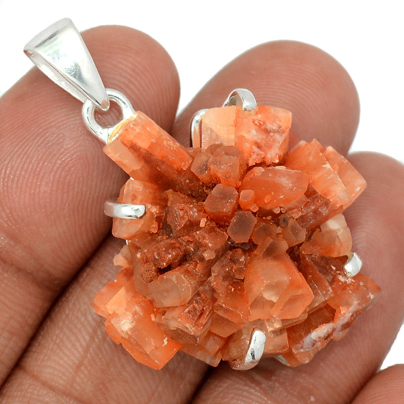 1.7" Claw - Aragonite Crystal Star Pendants - ACSP318