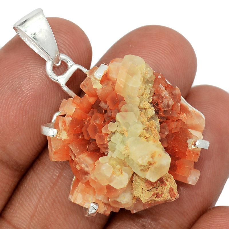 1.6" Claw - Aragonite Crystal Star Pendants - ACSP320