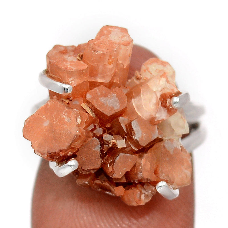Aragonite Crystal Star Ring - ACSR129