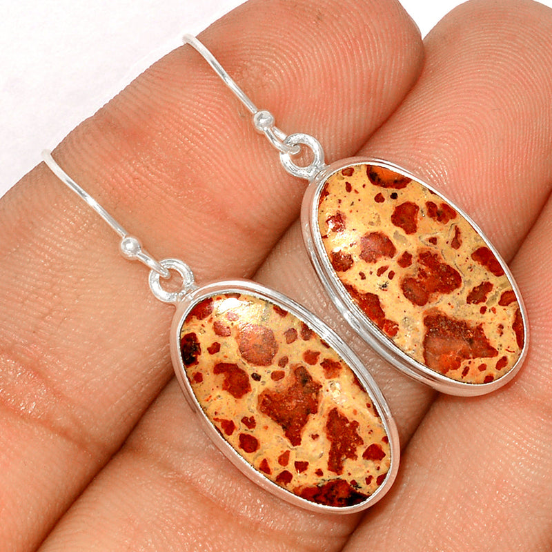 1.6" Asteroid Jasper Earrings - ADJE109