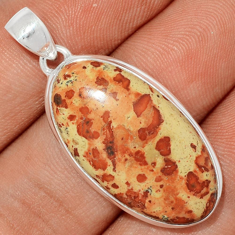 1.5" Asteroid Jasper Pendants - ADJP20