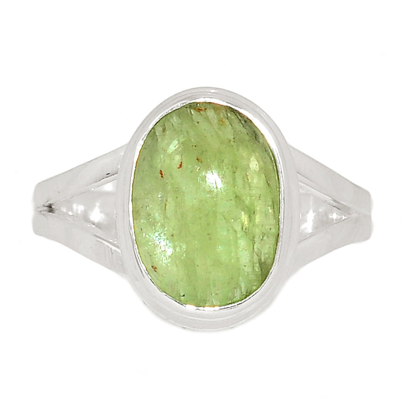 Green Kyanite Cabochon Ring - GKCR1