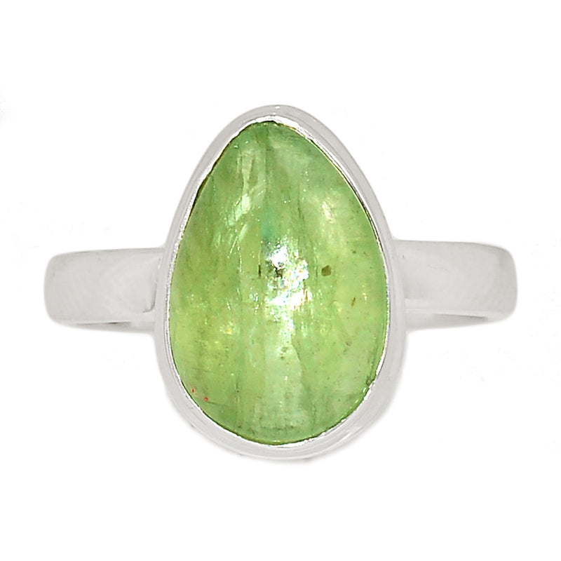 Green Kyanite Cabochon Ring - GKCR5