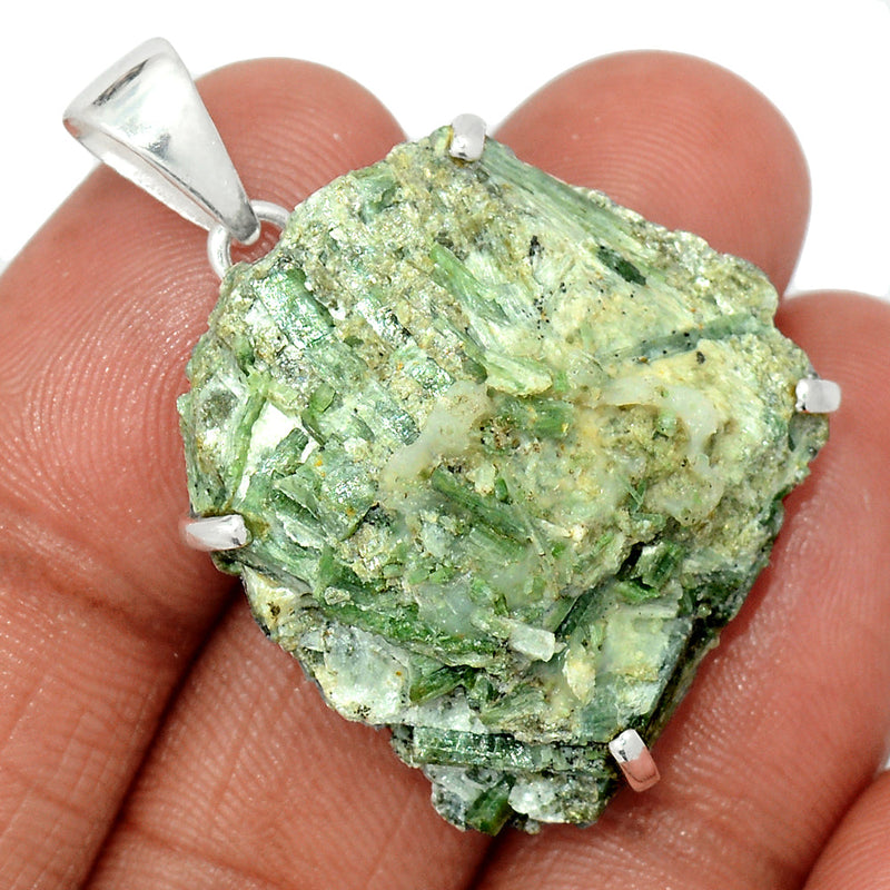 1.6" Claw - Actinolite Rough Pendants - AIRP4