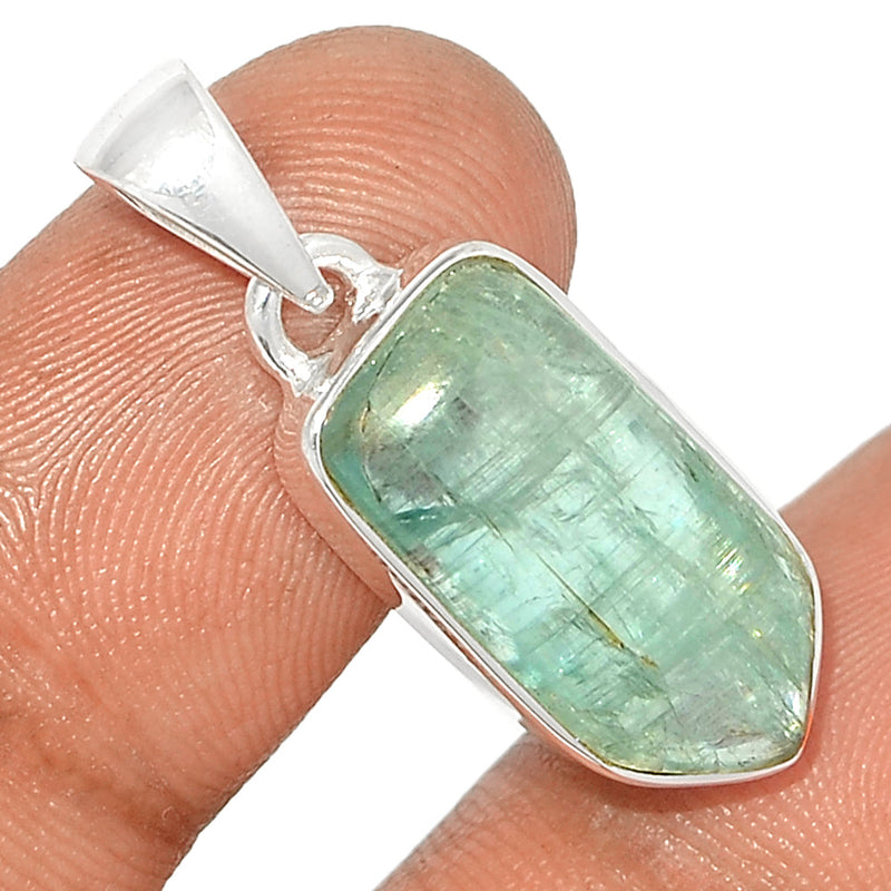 1.2" Aqua Kyanite Cabochon Pendants - AKCP143