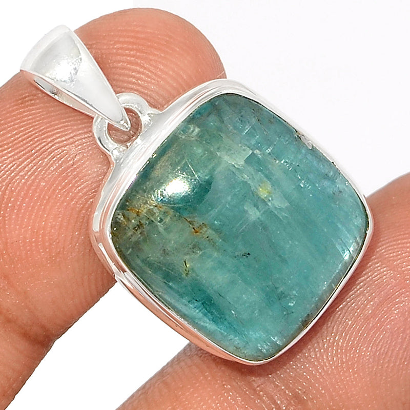 1.2" Aqua Kyanite Cabochon Pendants - AKCP245