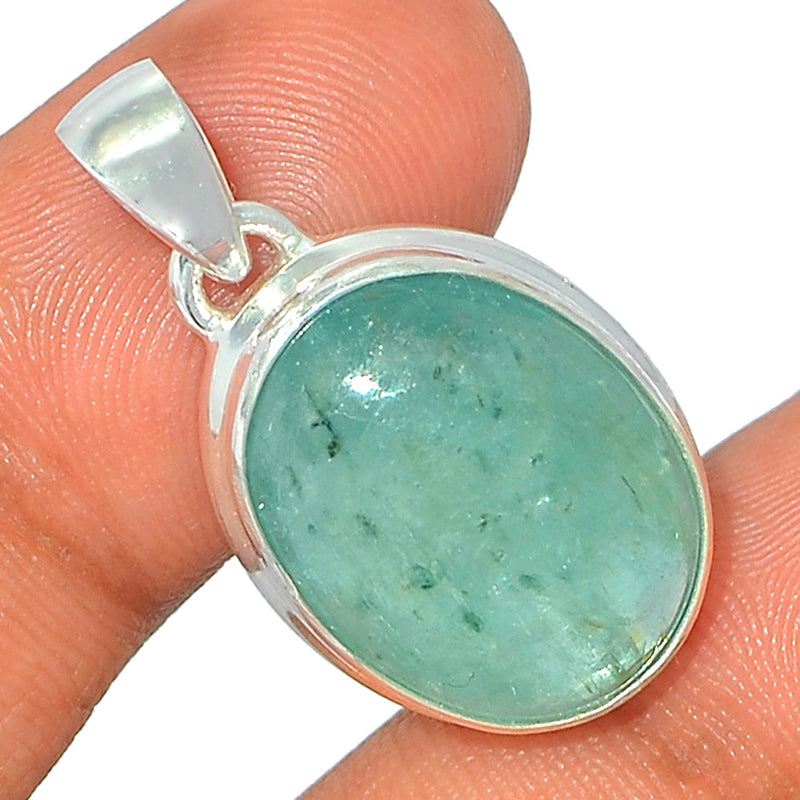 1.2" Aqua Kyanite Cabochon Pendants - AKCP41