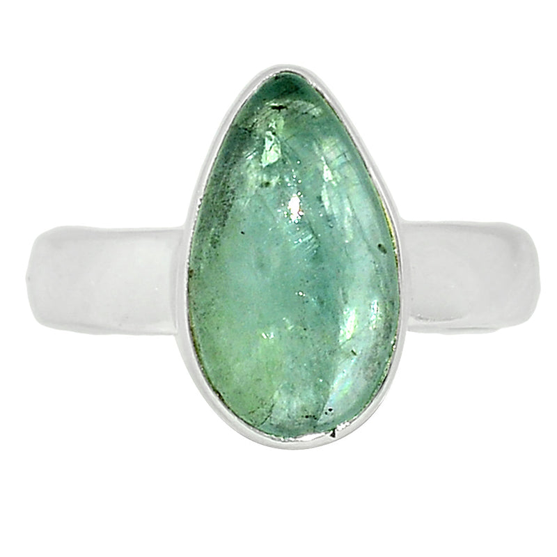 Aqua Kyanite Cabochon Ring - AKCR141