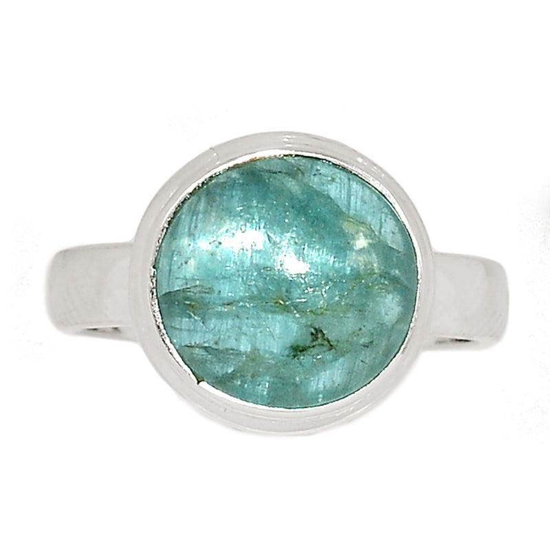 Aqua Kyanite Cabochon Ring - AKCR170