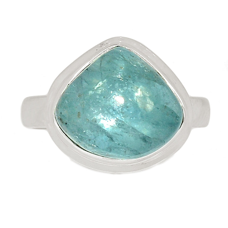 Aqua Kyanite Cabochon Ring - AKCR187