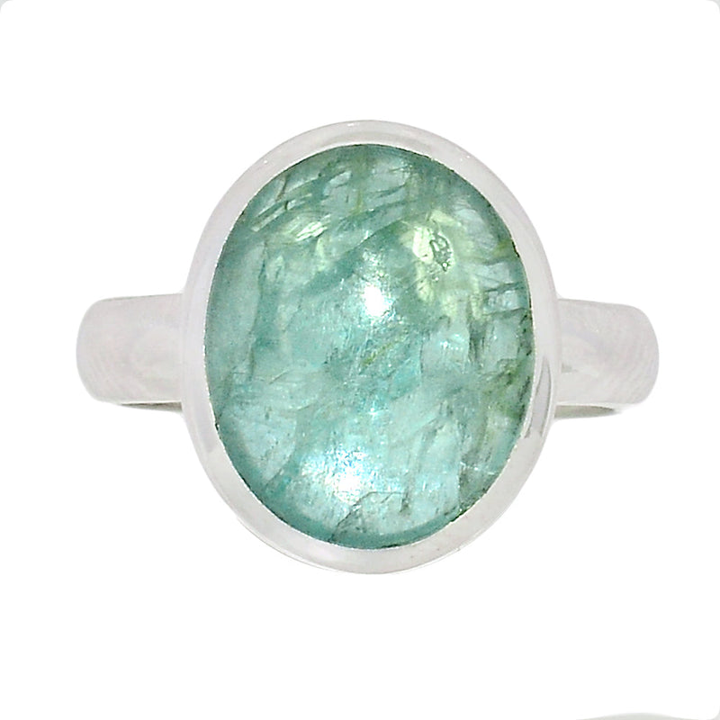 Aqua Kyanite Cabochon Ring - AKCR230