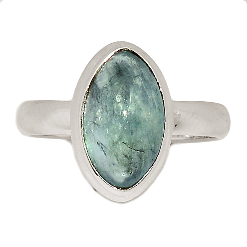 Aqua Kyanite Cabochon Ring - AKCR298