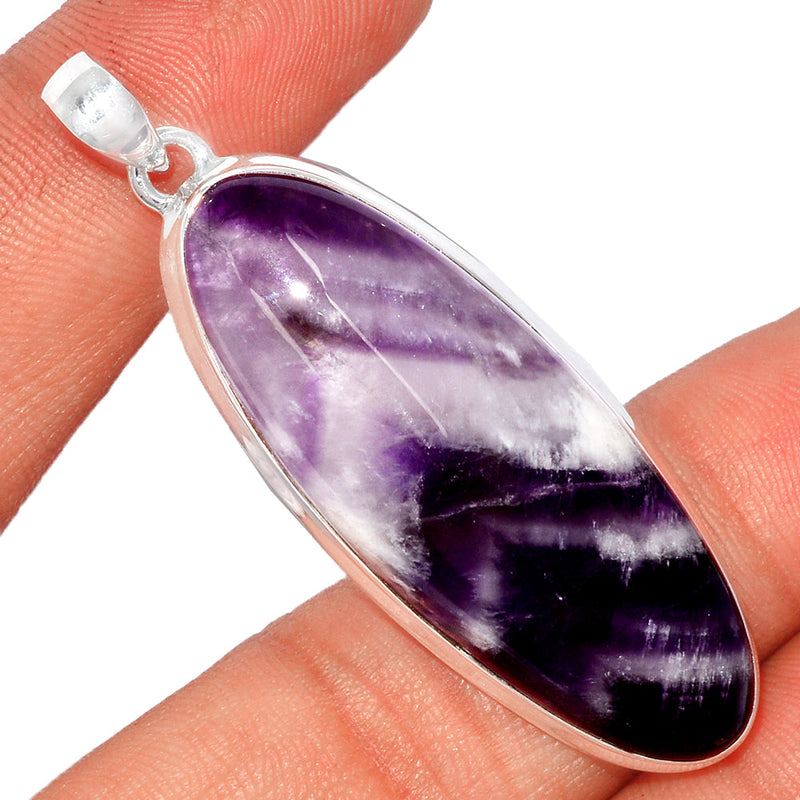 2.2" Amethyst Lace Agate Pendants - ALAP1007