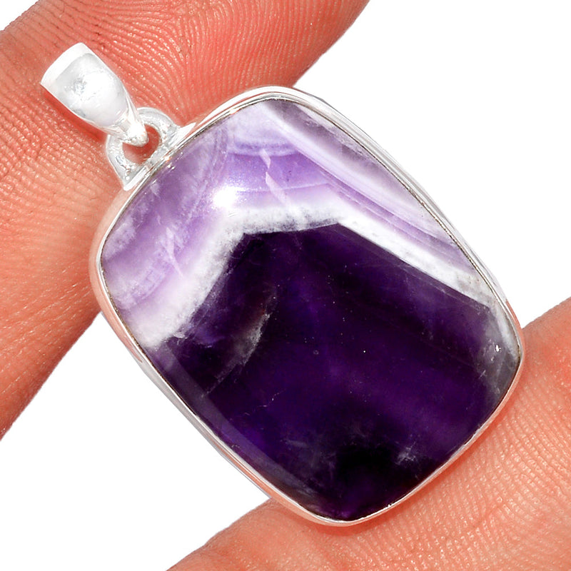 1.5" Amethyst Lace Agate Pendants - ALAP1014