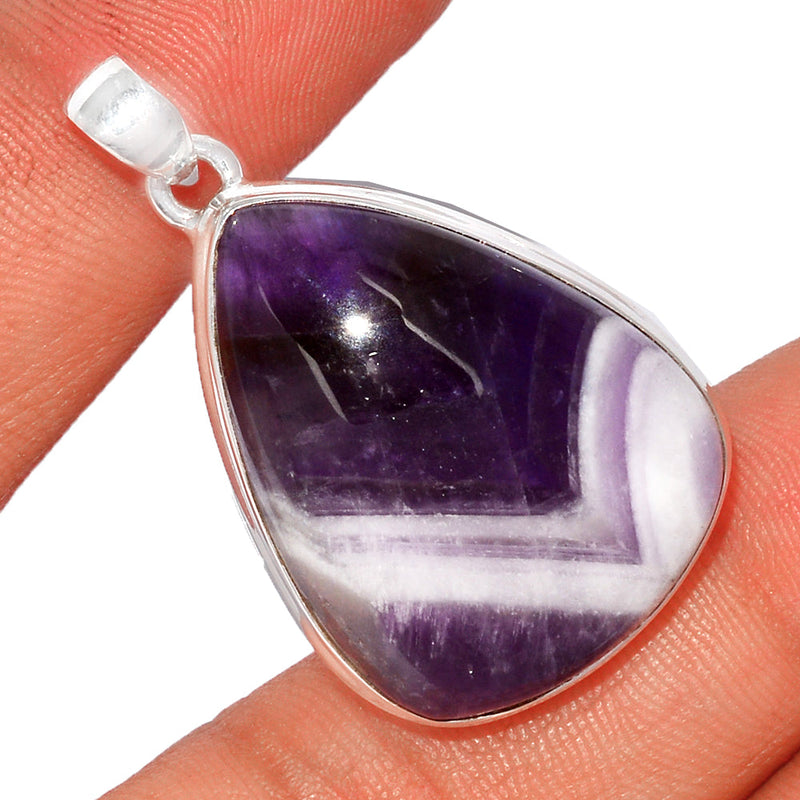 1.6" Amethyst Lace Agate Pendants - ALAP1037