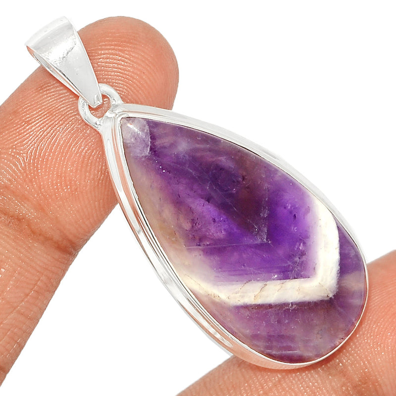 2" Amethyst Lace Agate Pendants - ALAP1144
