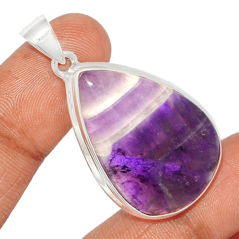 1.8" Amethyst Lace Agate Pendants - ALAP1153