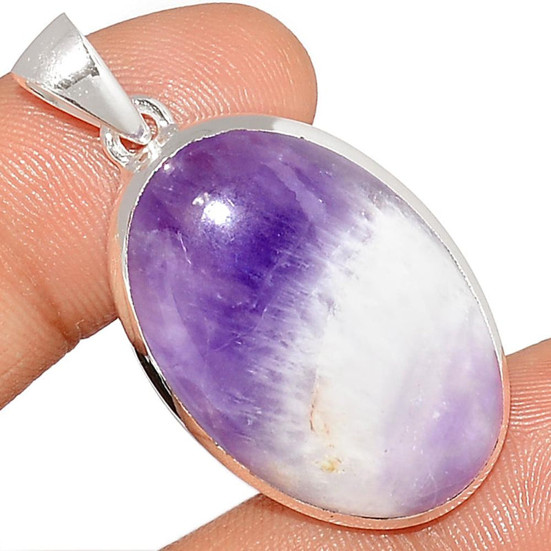 1.6" Amethyst Lace Agate Pendants - ALAP905