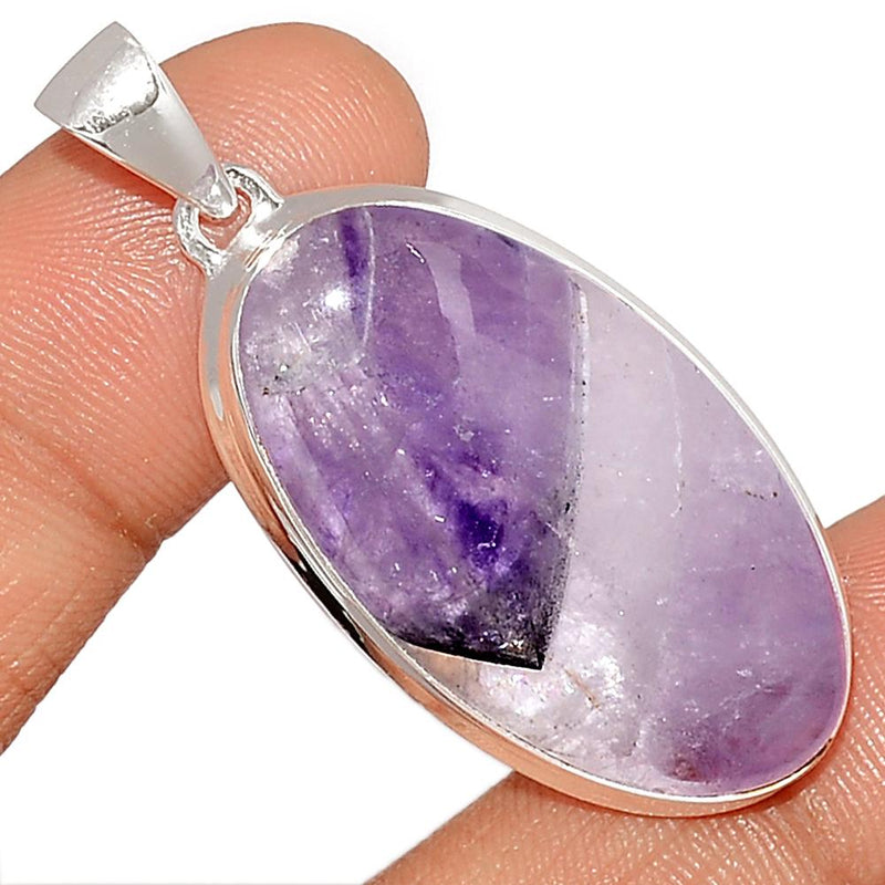 1.8" Amethyst Lace Agate Pendants - ALAP914