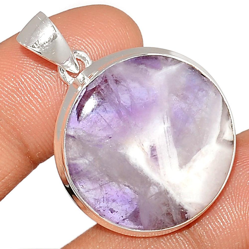 1.3" Amethyst Lace Agate Pendants - ALAP916