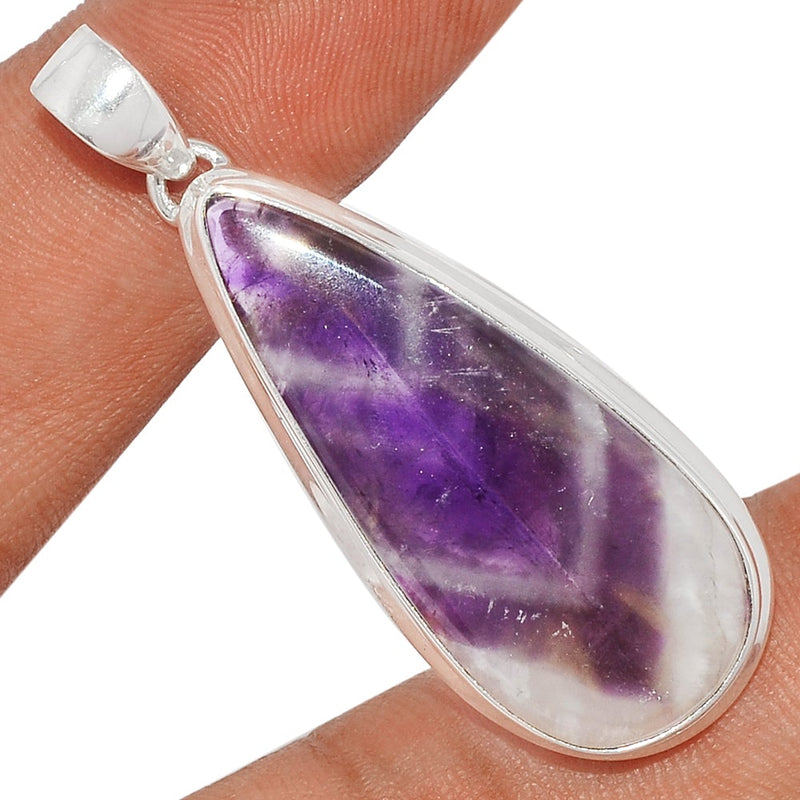 1.8" Amethyst Lace Agate Pendants - ALAP935