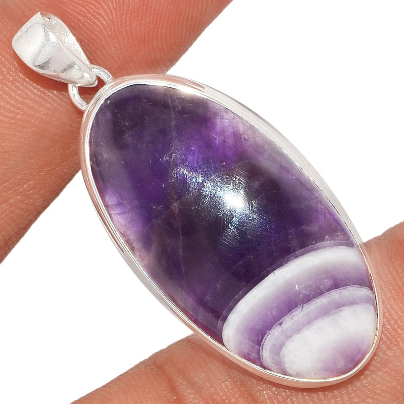 1.8" Amethyst Lace Agate Pendants - ALAP945