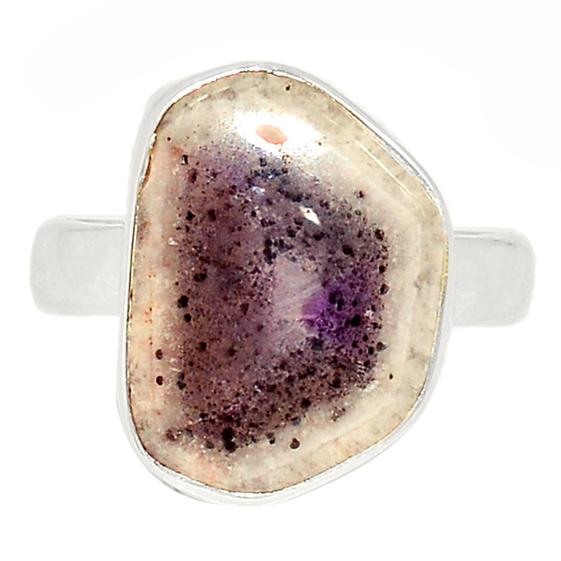 Atomic Trapiche Amethyst Slice Ring - ALCR692