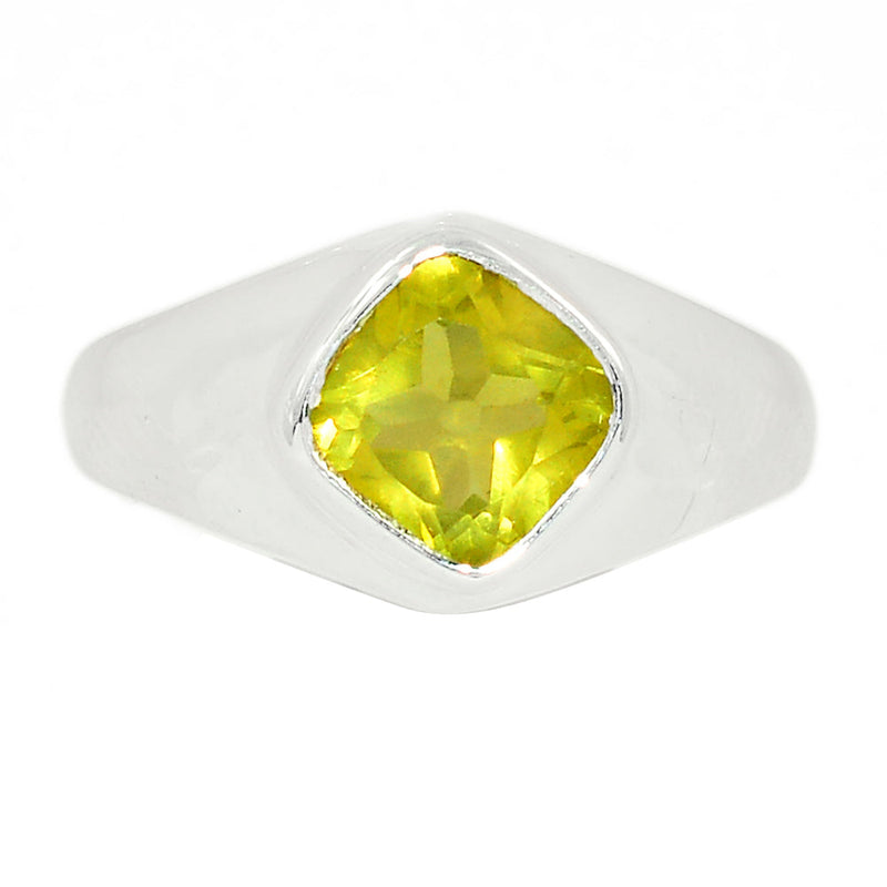 Solid - Lemon Topaz Ring - LMTR376