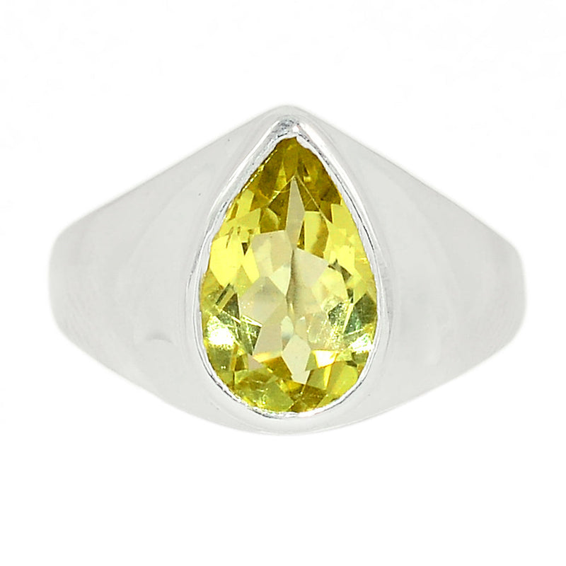 Solid - Lemon Topaz Ring - LMTR378