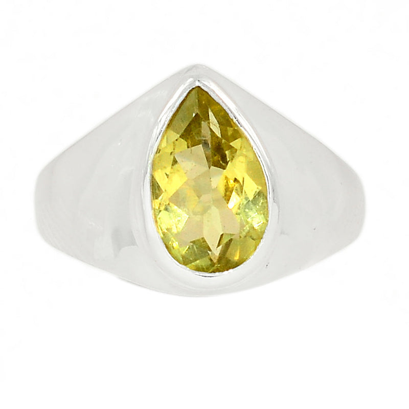 Solid - Lemon Topaz Ring - LMTR380