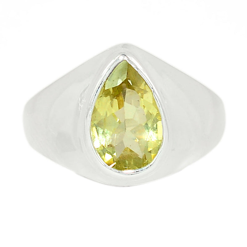 Solid - Lemon Topaz Ring - LMTR384